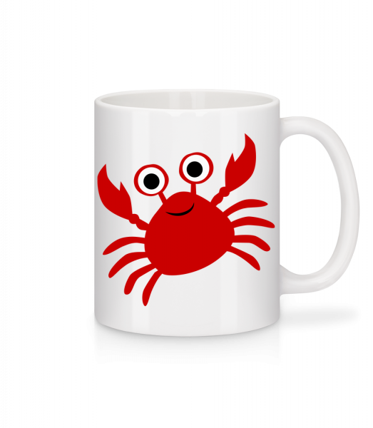 Crab - Mug - White - Front