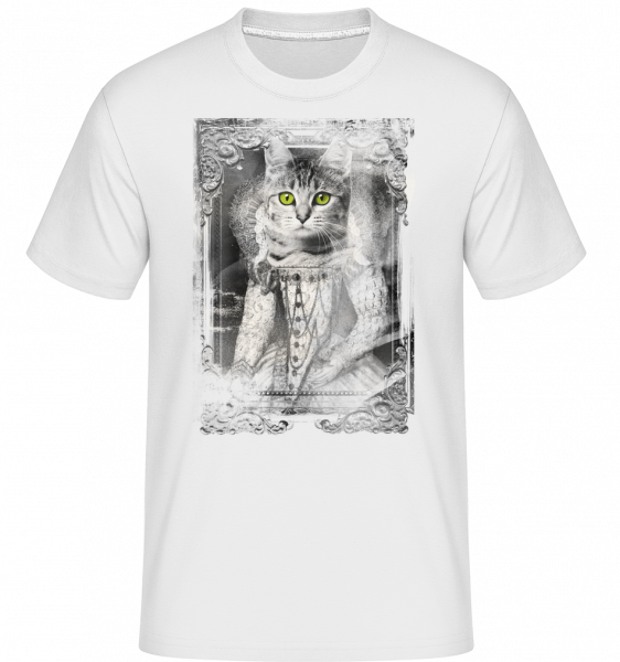 Cats Paintings -  Shirtinator Men's T-Shirt - White - Vorn