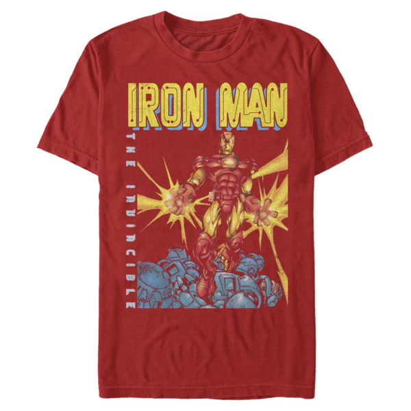 Marvel - Avengers - Iron Man - Männer T-Shirt - Rot - Vorne