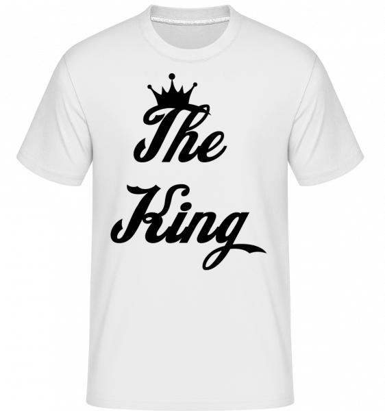 The King -  Shirtinator Men's T-Shirt - White - Vorn