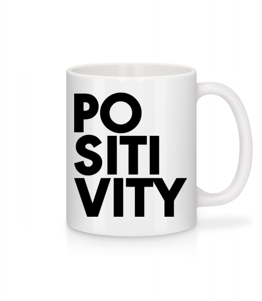 Positivity - Mug - White - Front