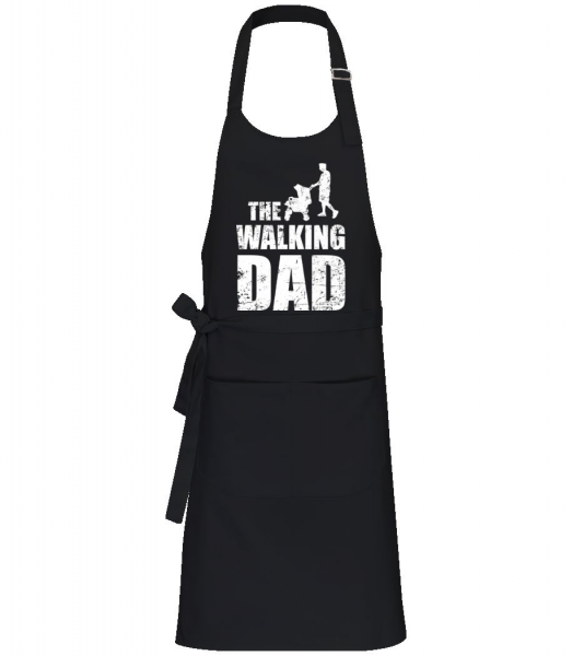 The Walking Dad - Professional Apron - Black - Front