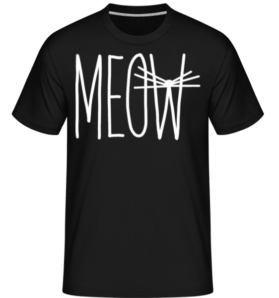 Meow 3 -  Shirtinator Men's T-Shirt - Black - Front