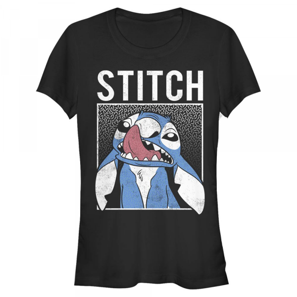 Disney Classics - Lilo & Stitch - Stitch Savage - Frauen T-Shirt - Schwarz - Vorne