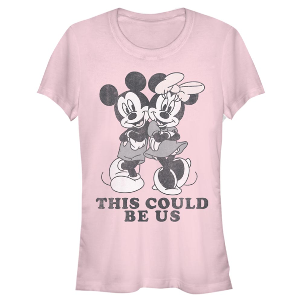 Disney Classics - Mickey Mouse - Mickey & Minnie Could Be Us - Women's T-Shirt - Pink - Front