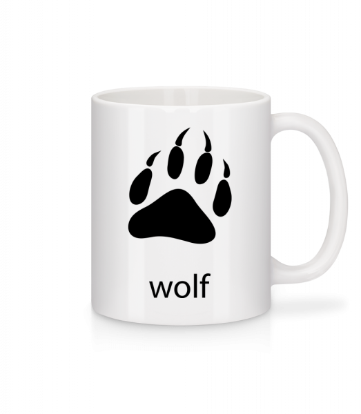 Wolf Paw - Tasse - Weiß - Vorn