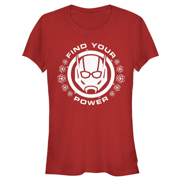 Marvel - Avengers - Ant-Man Ant Power - Frauen T-Shirt - Rot - Vorne